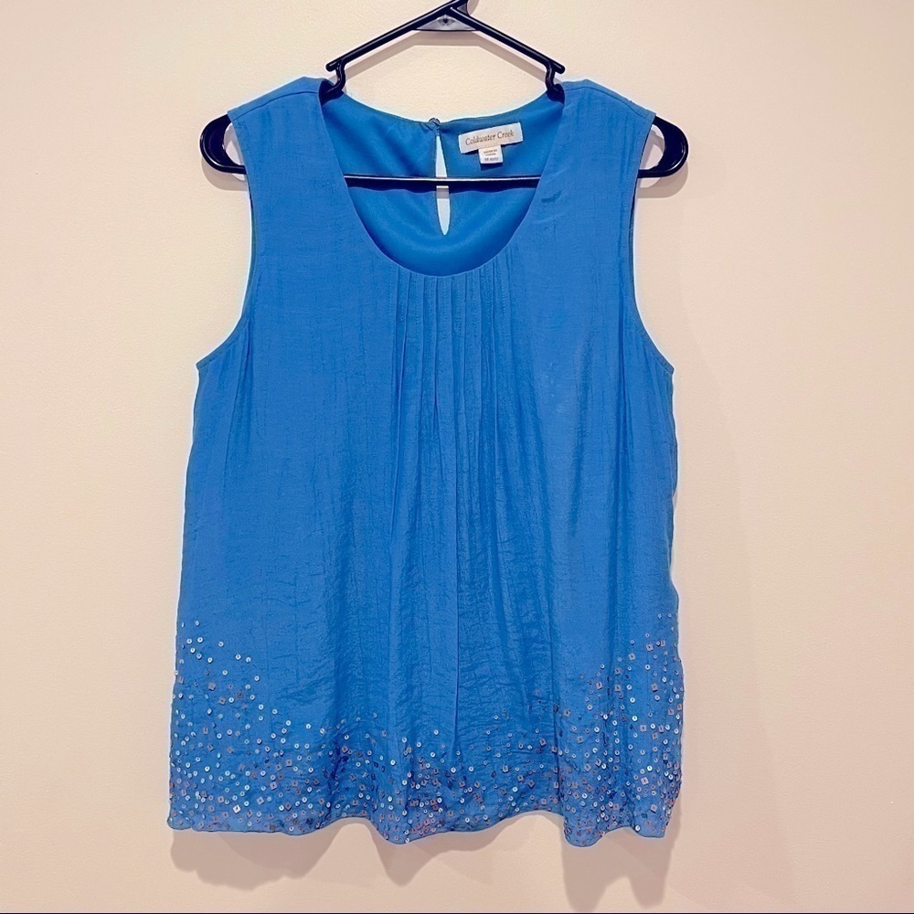 Coldwater Creek Sleeveless Shirt